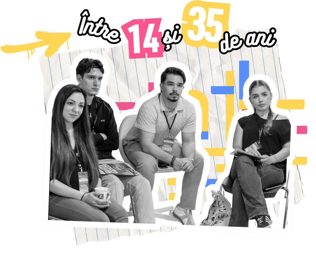 Tineri între 14 și 35 de ani la un eveniment CTR