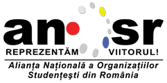 Alianța Națională a Organizațiilor Studențești din România (ANOSR) logo